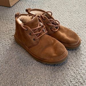 Womens ugg tie booties